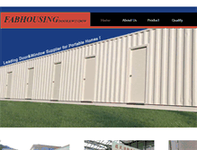 Tablet Screenshot of fabhousing.com